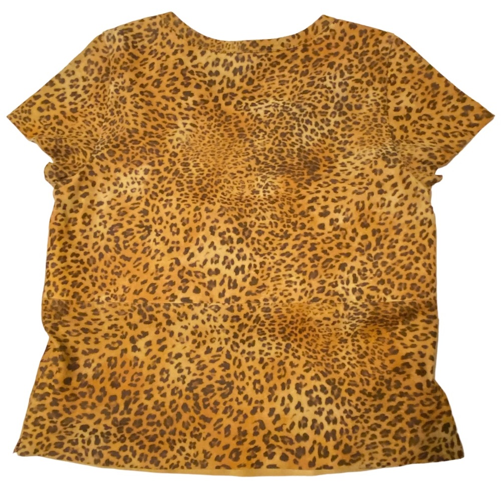 As By Df New Guard Leopard-Print Short-Sleeve Sue… - image 3